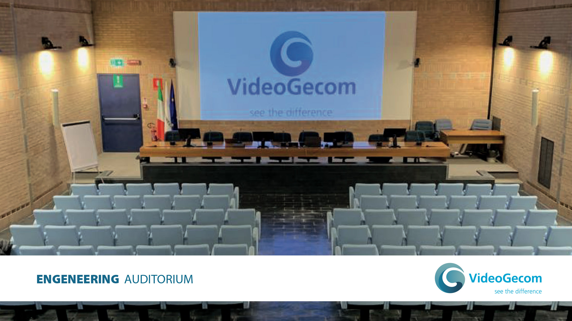 VideoGecom - soluzioni - Auditorium
