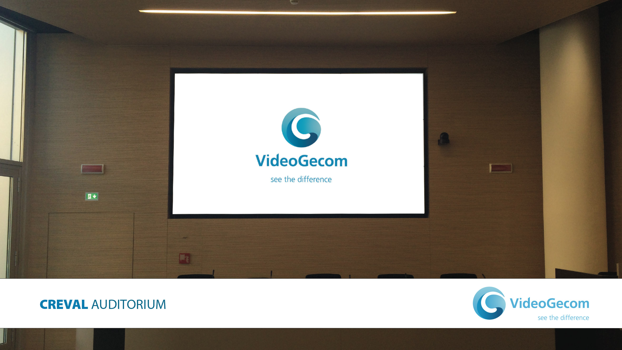 VideoGecom - soluzioni - Auditorium